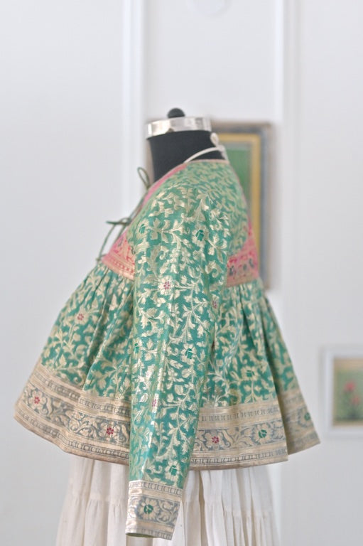 Bodrum, Vintage Zari Kediya, One of a Kind, Large