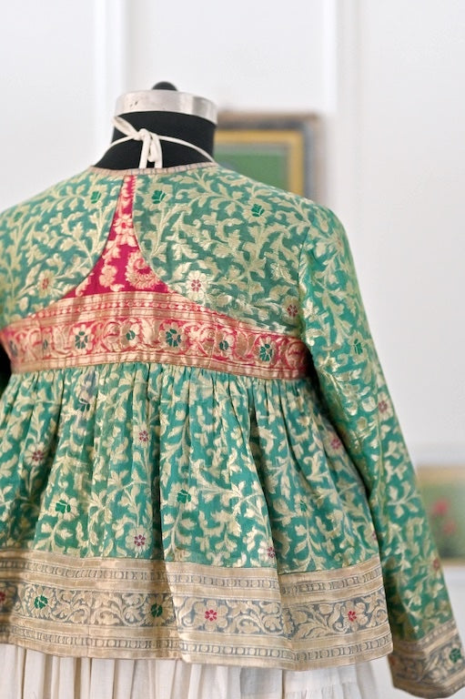 Bodrum, Vintage Zari Kediya, One of a Kind, Large