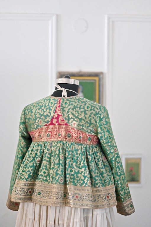 Bodrum, Vintage Zari Kediya, One of a Kind, Large