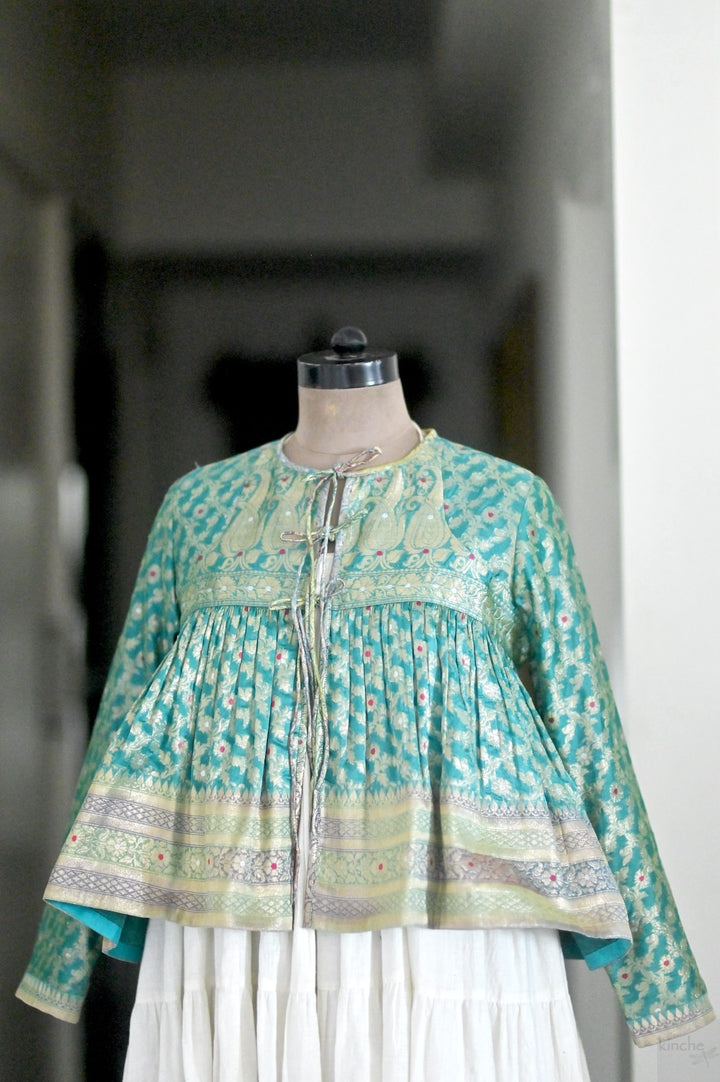 Guna, Handmade Katan Silk, Up Saree kediya Blouse, Large