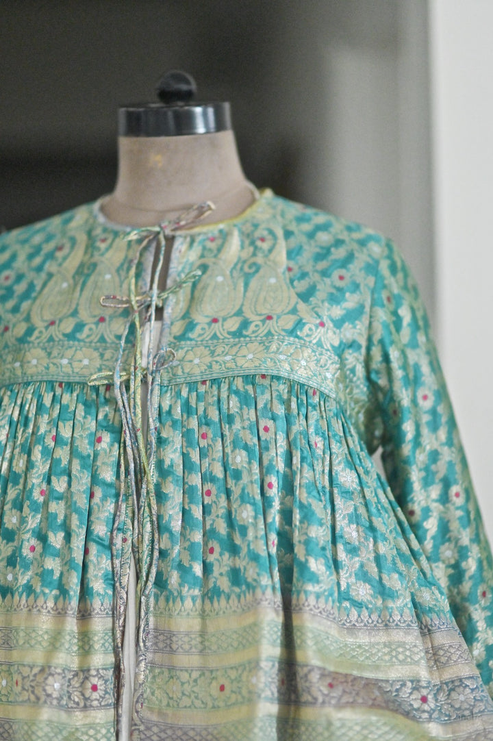 Guna, Handmade Katan Silk, Up Saree kediya Blouse, Large