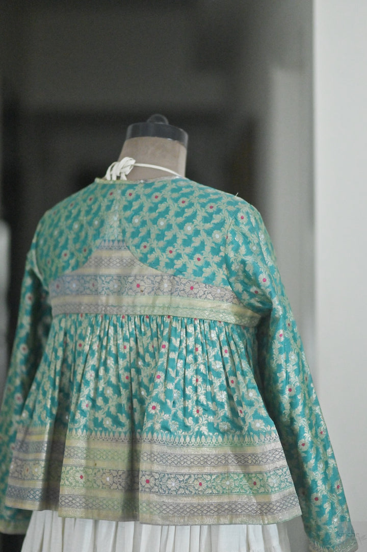 Guna, Handmade Katan Silk, Up Saree kediya Blouse, Large