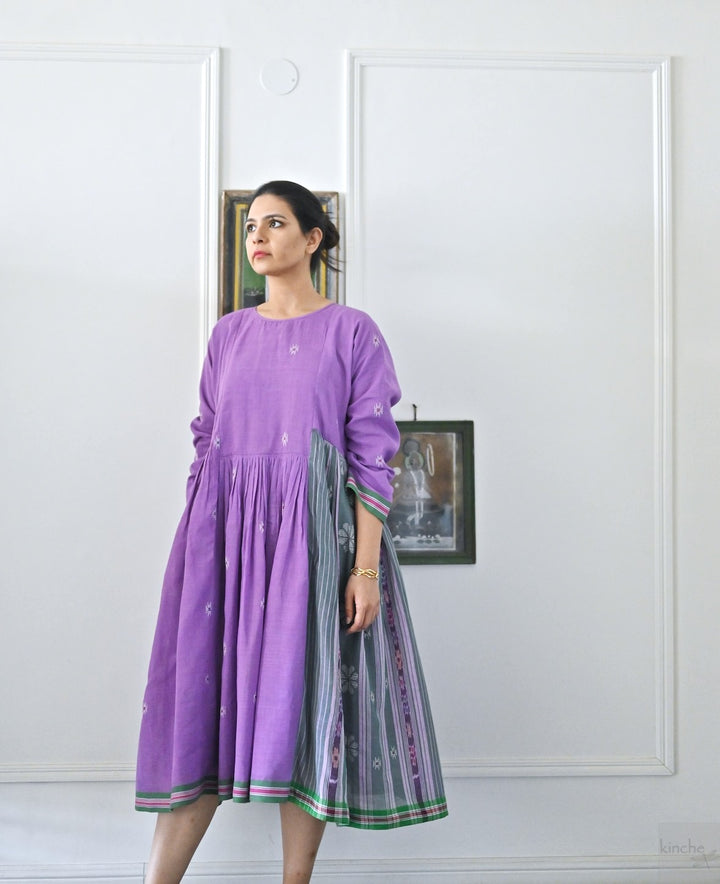 Aanya, Handmade upcycled Cotton Dress, Oversized