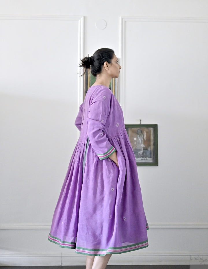 Aanya, Handmade upcycled Cotton Dress, Oversized