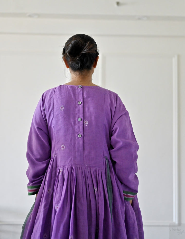 Aanya, Handmade upcycled Cotton Dress, Oversized