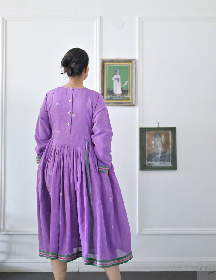 Aanya, Handmade upcycled Cotton Dress, Oversized