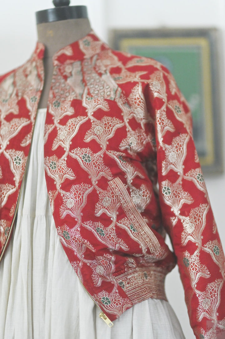 Kinche Katan silk bomber jackets