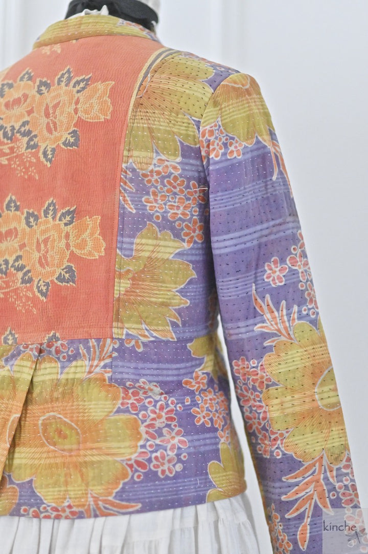 Beatrice, Size XX Large,  Hand Embroidered  Short Jacket for Women - kinchecom