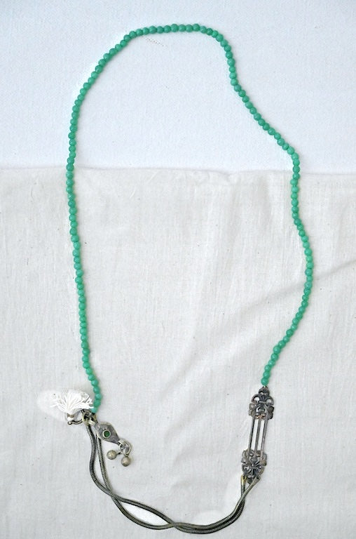 Julia, Glass pearl beads, vintage findings and Tassels - kinchecom