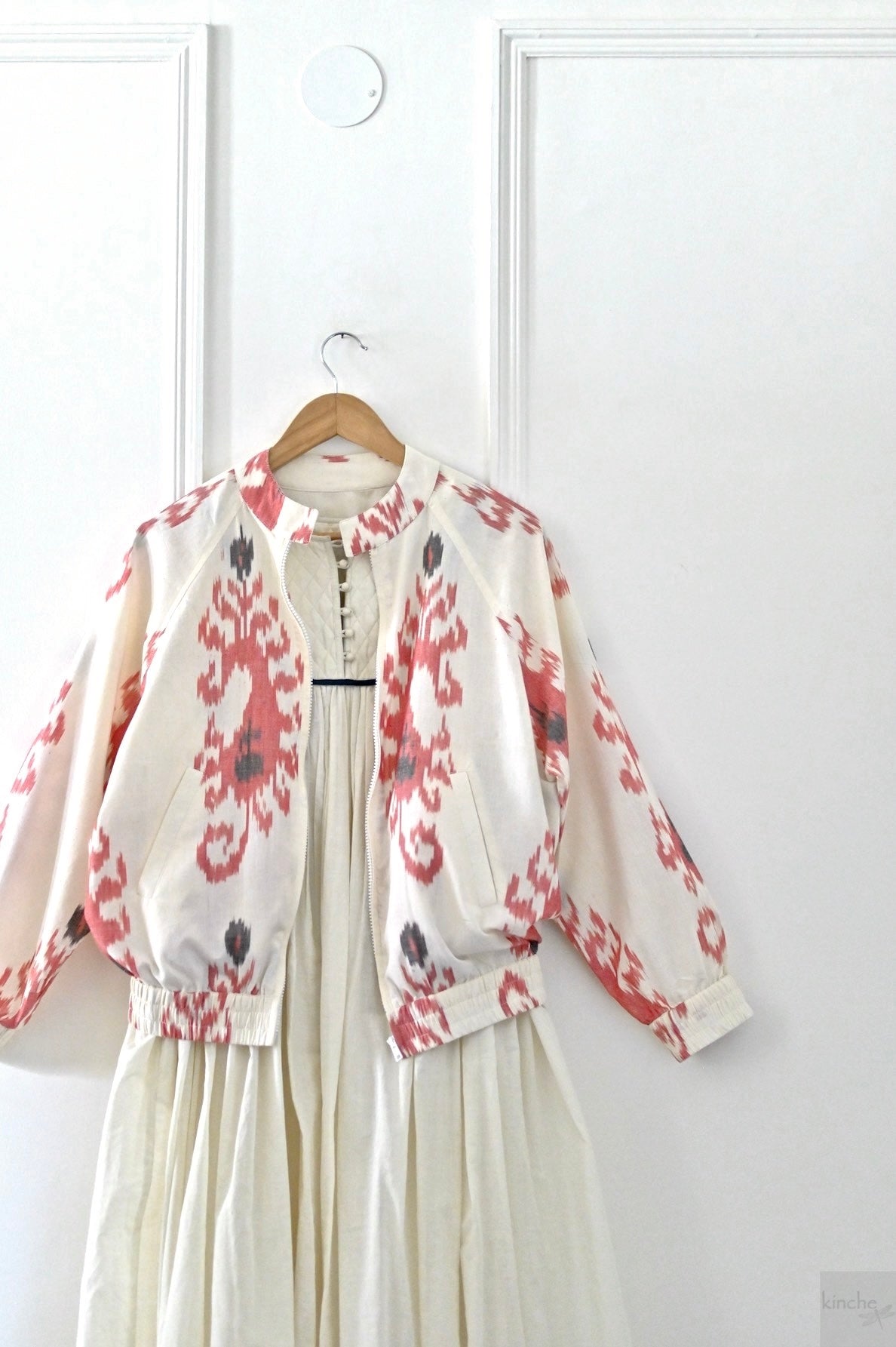 Tashkent, Uzbeki Double Weave Ikat Bomber