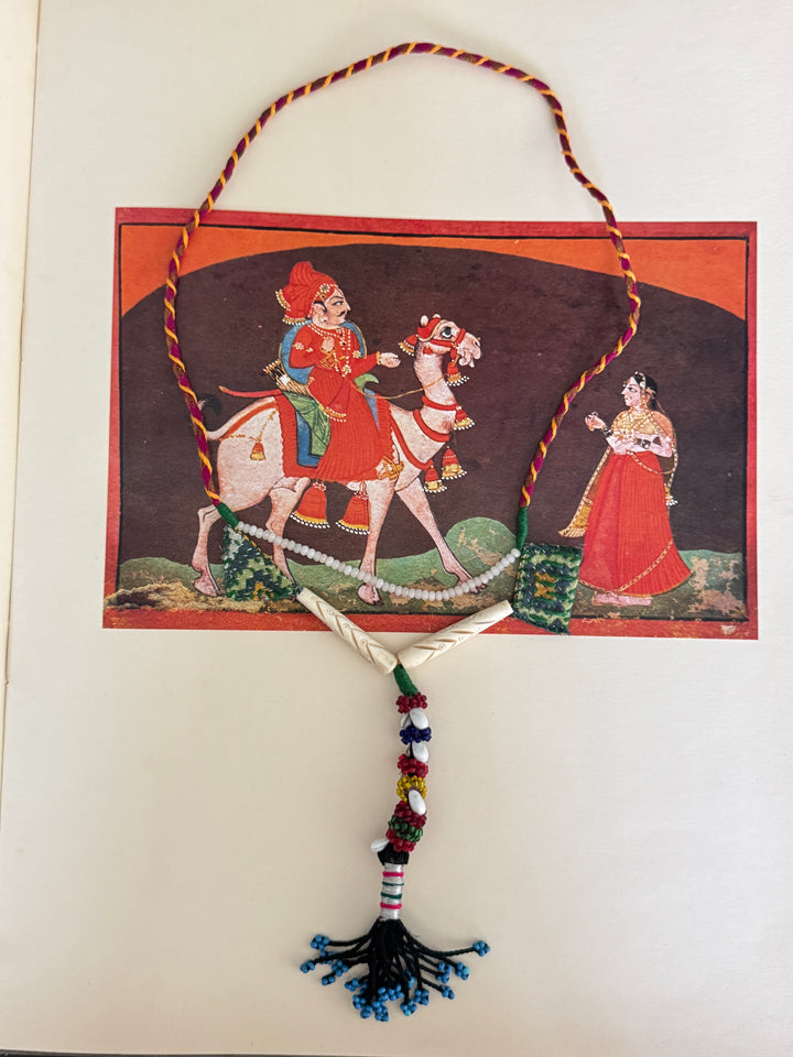 Kalsi, Handmade, Vintage and New Beads and Charms Necklace, Tribal Style - kinchecom