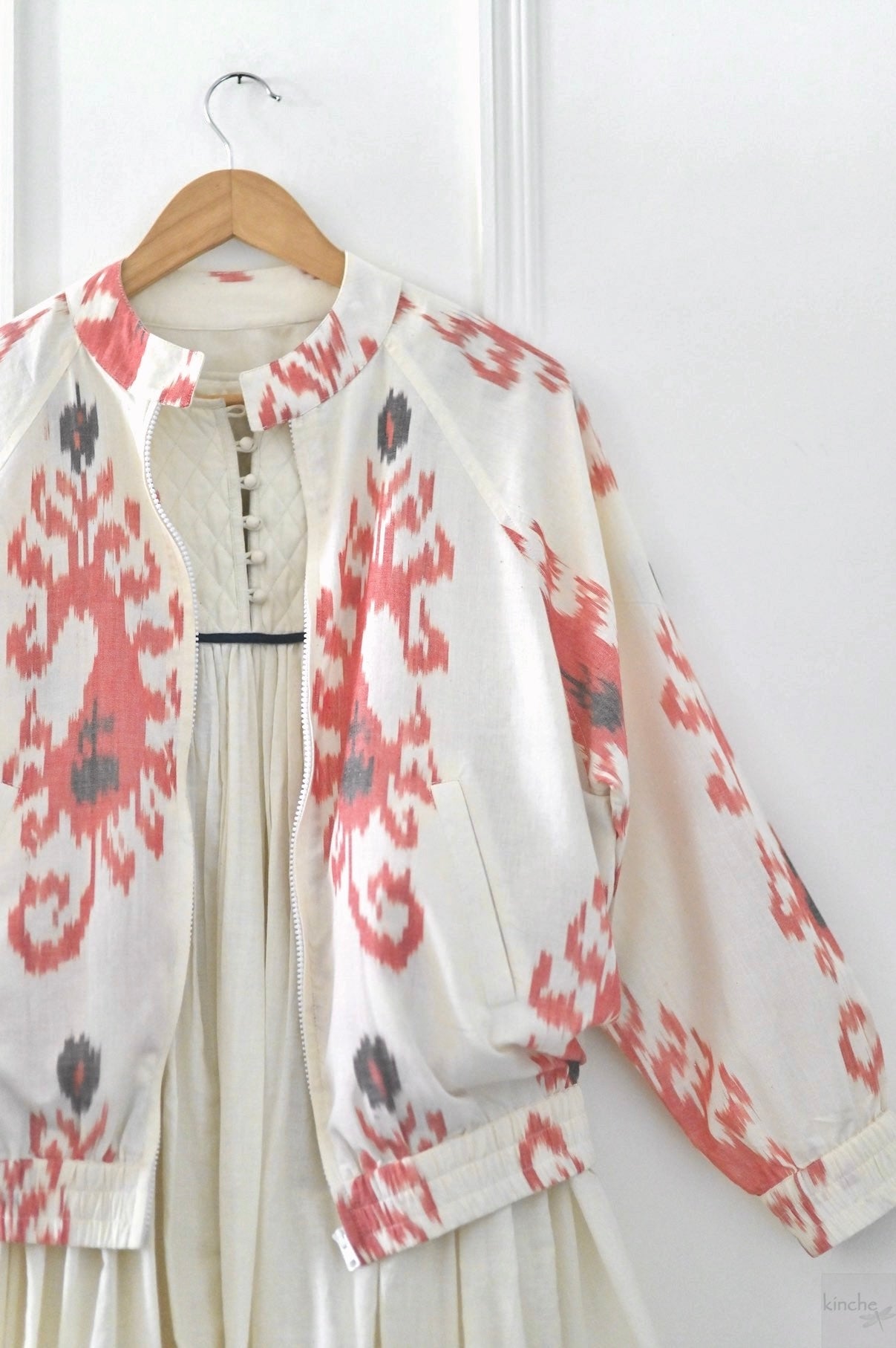 Tashkent, Uzbeki Double Weave Ikat Bomber