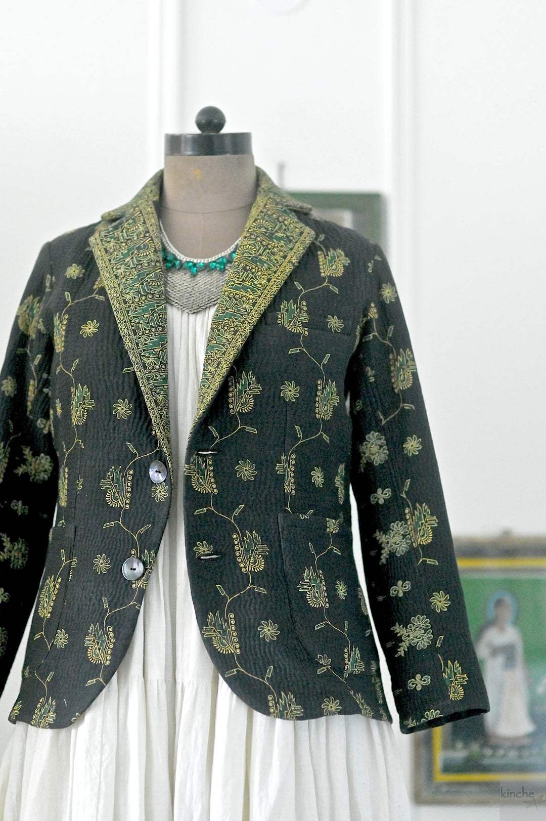 Women blazer in black