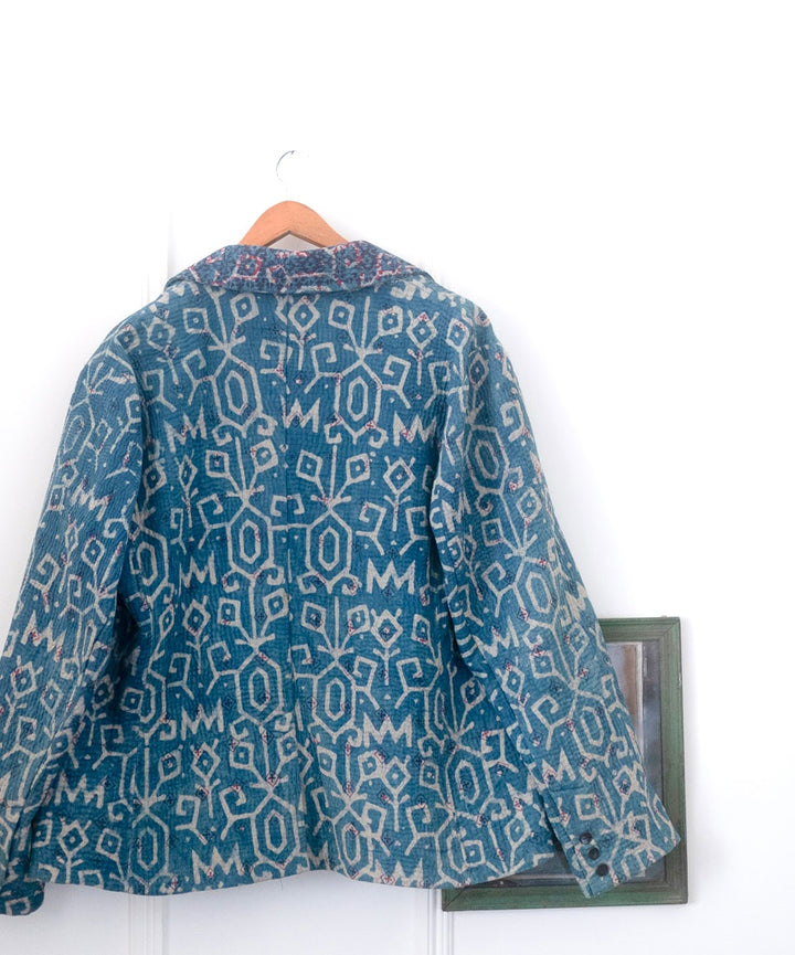 Abner, Sustainably made Kantha Boho Blazer, Chest/Bust 44 Inches
