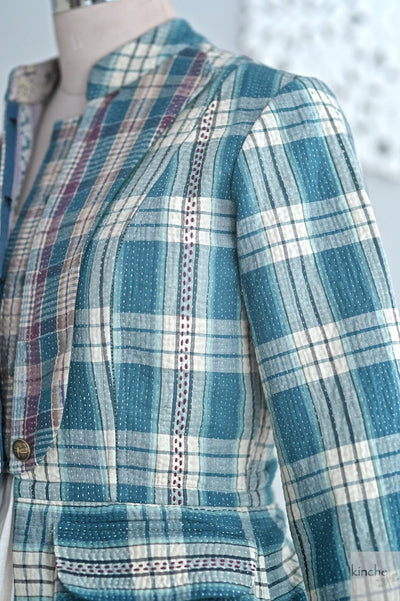 XS, Hanna, Kinche *Rare Fabric, Heritage Textiles, Kantha Short Jacket