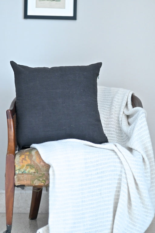 Rewari, Hand Made Kala Cotton Large Cushion Cover 20X20" - kinchecom